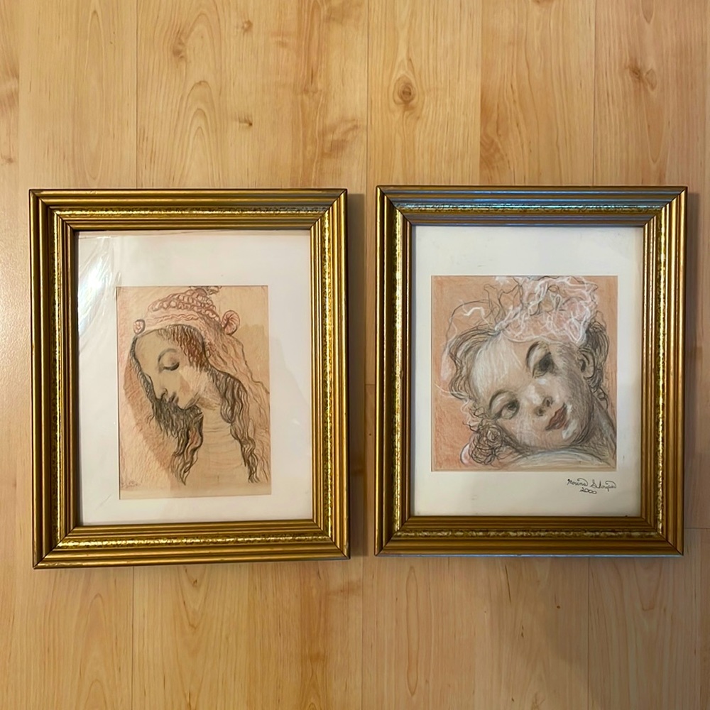 Framed drawings